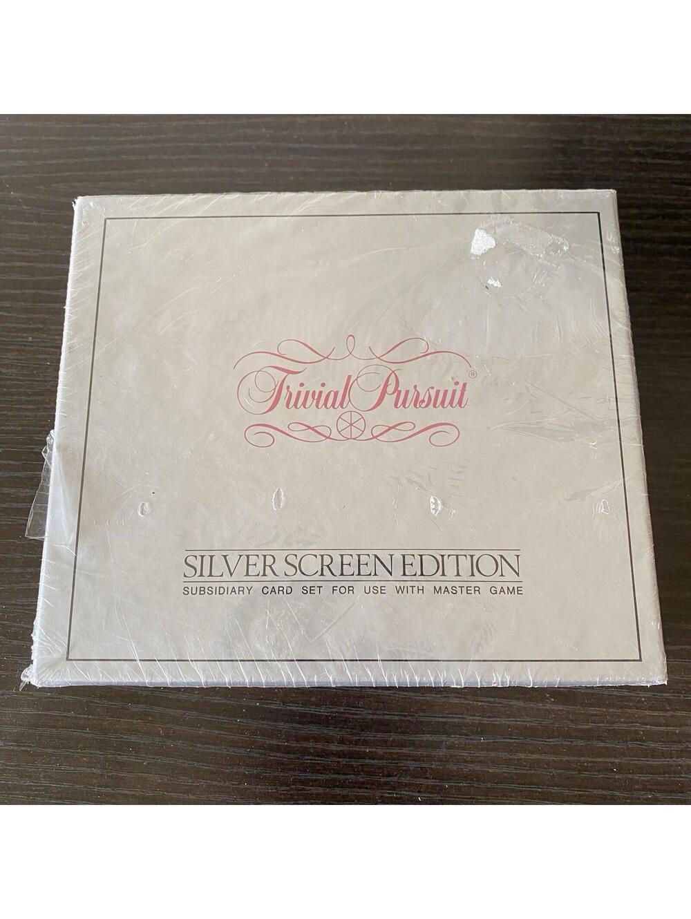 Trivial Pursuit silver screen edition movie board game extension New vintage
